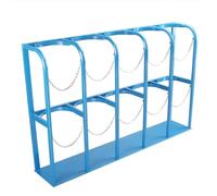 Supporto per Bombola Gas Supporto Per Bombola Di Ossigeno Verticale L 35 65 95 125 155 Cm, Supporto Per Bombola Di Azoto Commerciale/domestico,(L 155cm(61"))
