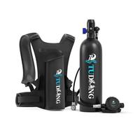 Supporto per bombola Subacquea TUDIVING-2L, Supporto per respirazione da 30 a 45 Minuti, bombola Subacquea Portatile, Set bombola Subacquea Ricaricabile