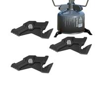 Supporto per bombole di gas, supporto pieghevole per taniche di gas, supporto per taniche di gas, supporto magnetico per serbatoio, supporto per taniche per campeggio, picnic, cucina, zaino in spalla