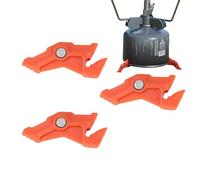 Supporto per bombole di gas, supporto pieghevole per taniche di gas, supporto per taniche di gas, supporto magnetico per serbatoio, supporto per taniche per campeggio, picnic, cucina, zaino in spalla