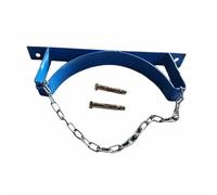 Supporto per bombole di ossigeno a parete, supporto per bombole di gas, organizer per bombole di ossigeno con viti, per scuola/ospedale/fabbrica(35cm(1Bottles))