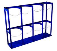 Supporto per bombole di ossigeno, Carrello porta bombole di ossigeno, supporto for bombole di gas in metallo, diverse dimensioni(Length 115 cm(45 1/4"))