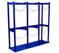 Supporto per bombole di ossigeno, Carrello porta bombole di ossigeno, supporto for bombole di gas in metallo, diverse dimensioni(Length 88 cm(34 5/8"))