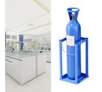 Supporto per bombole di ossigeno, Supporto for bombola di ossigeno in metallo, diverse dimensioni(L-21cm(8 1/4"))
