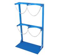 Supporto per bombole di ossigeno, Supporto for bombole di ossigeno in acciaio for contenitori da 40 litri di diverse dimensioni(LENGTH 60cm(23 5/8"))