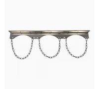 Supporto per bombole di Ossigeno, Supporto per bombole di Ossigeno in Acciaio Inossidabile, ripiano Universale per bombole di CO2, Supporto Leggero per bombole di Gas con Catene di