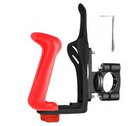 Supporto per borraccia per bicicletta, supporto per borraccia da bicicletta, porta borraccia da bicicletta, accessorio per bicicletta, regolabile, fissaggio al manubrio, per telaio da 20 a 35 mm su