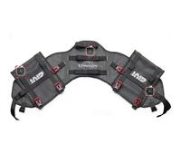 Givi Base da sella universale Canyon GRT721 fissaggio modulabile per borse Nero