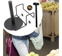 Supporto per borse della spesa a rullo per supermercato, supporto per borse