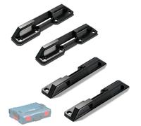 Supporto per Bosch Sortimo L-BOXX - Accessori per cassetta degli attrezzi L BOXX, carrello, fissaggio di sicurezza L-SAFE, stabile supporto da avvitare per scatole LT LS e Battery SafeBOXX, 4 pezzi