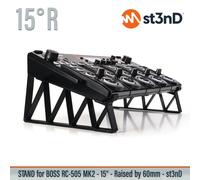 SUPPORTO per BOSS RC-505 (Mk2) - 15° - Rialzato (di 60 mm)