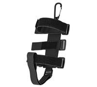 Supporto per bottiglia d'acqua per ciclismo, supporto per cinghie in nylon regolabile per bottiglie di bevande e altoparlanti, cinturino antiscivolo per biciclette, moto, carrelli da golf, zaini