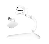 Supporto per bottiglie di smalto | Clip regolabile per il fissaggio di | display, supporto e organizzatore per smalto gel, per la casa di bellezza, donne e ragazze, manicure principianti, bianco, Si