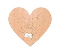 Supporto per bracciale in legno per la visualizzazione della nascita, per neonati, come regalo per baby shower, come souvenir e braccialetto fotografico, accessori di scena per la presentazione di