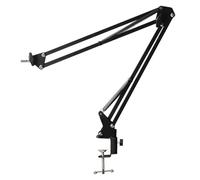 Supporto per Braccio Articolato per Microscopio, Braccio Regolabile a 360° e Anello per Obiettivo da 42 Mm Morsetto per Supporto per Obiettivo con Attacco C, Obiettivo per