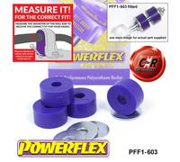 Powerflex Ant. o ,Terminale Collegamento Supporto A Boccole Del Braccio Per Alfa