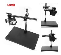 Supporto per braccio singolo in acciaio, per supporto per tubo per microscopio stereo Supporto per sollevamento regolabile per treppiede per microscopio digitale da laboratorio Black