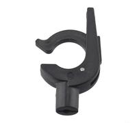 Supporto per braccio tonico clip per Technics SL1200 SL-1210 MK2 per giradischi mk3 M3D MK5 ricambio nero plastica 3 x 0,6 cm