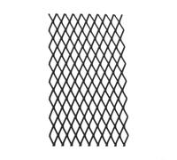 Supporto per braci in acciaio resistente, progettato per evitare che la brace cada e prolungare il tempo di combustione per serate accoglienti in giardino o in soggiorno, nero (19 x 30 cm)