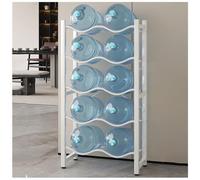 Supporto per brocca d'acqua, supporto per dispenser d'acqua, supporto per bottiglia d'acqua per casa, ufficio, organizzazione della cucina, ripiano portaoggetti (35 x 33 x 48 cm)