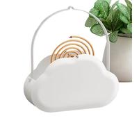 Supporto per Bruciatore di Incenso - Supporto Portatile per Spirali Antizanzare - Porta con Antiscottatura a Forma di per Anti-Zanzare per Casa, Balcone, Soggiorno, Zona Piscina, Dormitorio