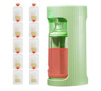 Supporto Per Buste Per Salsa Di Mele - Kit Ricaricabile Per Buste Per Alimenti, Buste Portatili Per Purea Di Frutta | Spremitore Per Purea Creativo Portatile, Contenitore Per Riempire La Purea