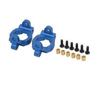 Supporto per C per auto RC, snodo sterzante anteriore, parti di aggiornamento in lega di alluminio ad alte prestazioni per REMO SMAX 1621 1625 1631 1635 1651 1655 A2505 veicoli (Blu)