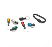 Supporto per cacciavite esagonale da 1/4", barra di estensione in alluminio con moschettone, set da 6 pezzi per trapano elettrico e utensili manuali