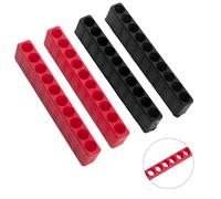 Supporto per cacciavite in plastica organizer punta esagonale gambo 10 fori (set