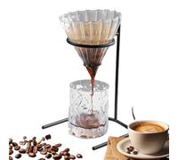 Supporto per caffè da versare - Supporto in metallo per brocca a goccia, supporto per caffè a mano, supporto antigoccia durevole per macchine da caffè | Organizer per filtri caffè, waffle