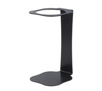 Supporto per caffè versato | Supporto per gocciolatore in ferro per tazza filtro prodotta a mano | Staffa abituale da 8 cm con base larga | Accessorio da cucina robusto e leggero per la casa (nero)