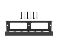 Supporto per calafataggio - Rastrelliera per tubi da 42,9x12,8x9 cm, organizer per bombolette spray, supporto a parete in acciaio, di stoccaggio per garage | Accessorio di utilità per attrezza