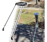 Supporto per Camino da Tetto, Supporto per Tubo Camino Resistente alle intemperie - Supporto per Tubo Stufa Durevole per Una Maggiore stabilità, Include Viti di Installazione, Si Adatta a tu