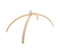 Supporto per Campanelli a Vento Fai da Te 20cm in legno | Cornice Regolabile per Sospensione, Montaggio Semplice, Compatibilità, per Pareti di Appartamento e Camera