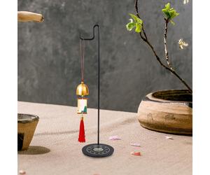 Supporto per campanello a vento da tavolo, versatile supporto per gong
