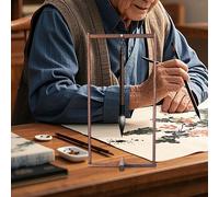 Supporto per campanello a vento multifunzionale, espositore da banco, supporto