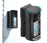 Supporto per Campanello Anulare - Supporto per Porta Anulare Antifurto, Kit di Montaggio Campanello Regolabile | Supporto per Campanello Video da Esterno Supporto di Posizionamento Regolabile Perfetto