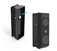 Supporto per campanello E340 per videocitofono di sicurezza Eufy E340, regolabile da 0 a 35 gradi a sinistra/destra per una visione ottimale e un facile rilevamento del movimento, facile installazione