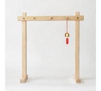 Supporto Per Campanello In Legno, Supporto Portatile Per Bersaglio Gong Per