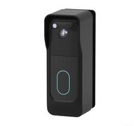 Supporto per campanello video antifurto regolabile in ABS con angolo regolabile a 45° per porta video Blink Video Doorbell, resistente alle intemperie, colore nero o bianco, per case e appartamenti
