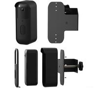 Supporto per campanello video, compatibile con campanello Blink, staffa di installazione antifurto senza trapano con copertura protettiva in plastica (B)