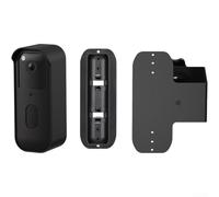 Supporto per campanello video, compatibile con campanello Blink, staffa di installazione antifurto senza trapano con copertura protettiva in plastica (A)