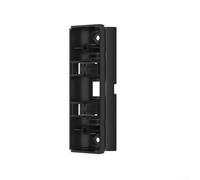 Supporto per campanello video regolabile per Ring Pro - Kit cuneo 30-55 gradi Staffa antifurto in plastica ABS nera