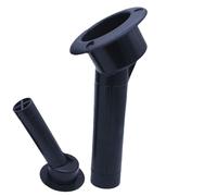 Supporto per canna da barca, supporto per canna da kayak, portabicchieri integrato, strumento regolabile, leggero, portatile, per garage, surf, kayak, spiaggia, riva, fiume, pontile per pesca sul