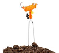 Supporto per canna da per terra | Supporto per asta da banca Shore con autobloccante | Canna da regolabile a 360 gradi per attrezzatura da esterno da campeggio sul lago sulla