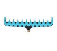 Supporto per canna da pesca con rivestimento in gomma antiscivolo, montaggio filettato per supporto sicuro del palo e supporto per mangiatoia, in diversi stili per attrezzatura da pesca (MRP-009-2)