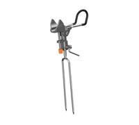 Supporto per canna da pesca da terra regolabile a 360 gradi per fiume, lago,