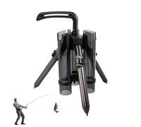 Supporto Per Canna Da Pesca In Piedi - Supporto Per Canna Da Pesca | Supporto Per Canna Da Pesca Da Pavimento In Lega Di Alluminio, Poggiacanne Da Pesca A Innesto, Portacanne Ispessiti Per Barche 3 Ca