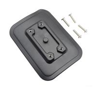 Supporto per canna da pesca in PVC per kayak/canoa barca 30 mm tubo | Design della base curva, migliore adattamento dello scafo, facile applicazione della colla, fissaggio sicuro a vite