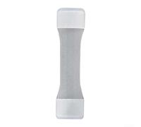 Supporto per canna da pesca in silicone ad alta resistenza, distanziatore per protezione della sede del mulinello, riduce le vibrazioni e oscillazioni, colore nero (bianco, 1 pezzo)
